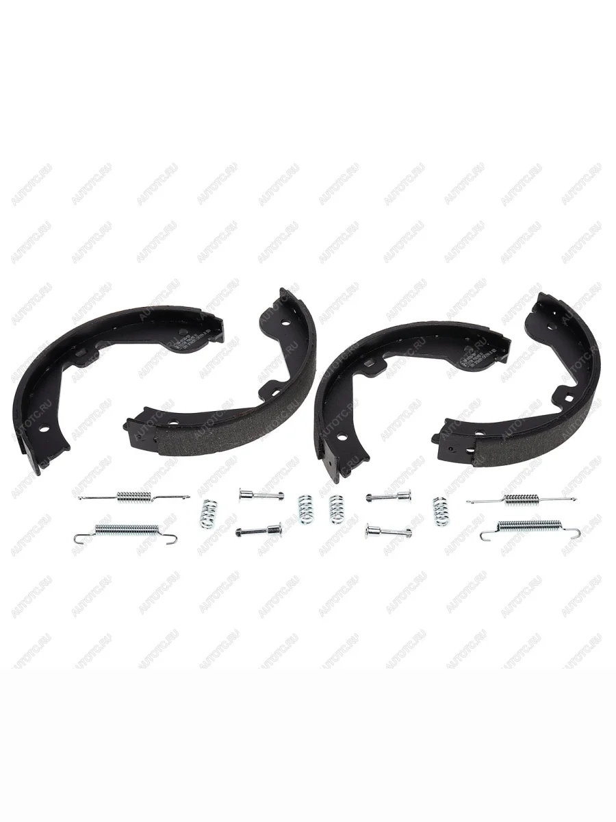 Колодки тормозные задние барабанные (4шт.) TEXTAR Mercedes-Benz ML class W164 дорестайлинг (2005-2008)  в Керчи Республика Крым