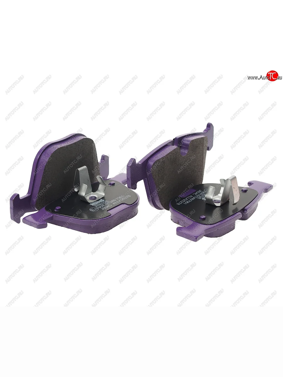 Колодки тормозные задние (4шт.) NIBK BMW 7 серия E65,E66, E67, E68 рестайлинг, седан (2005-2008)  с доставкой в г. Керчь