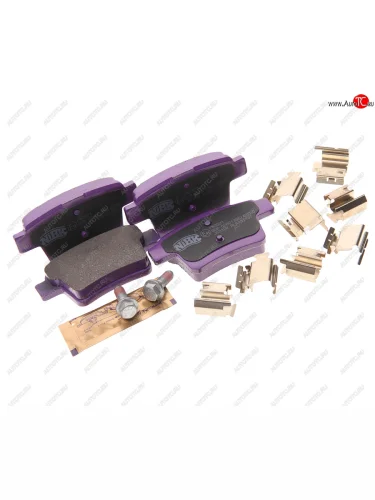 Колодки тормозные задние (4шт.) NIBK CITROEN C4 picasso UD минивэн (2006-2014)