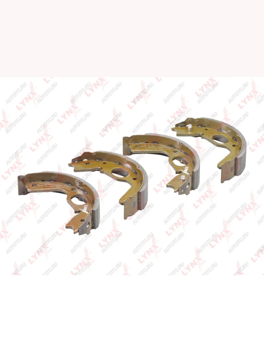 Колодки тормозные задние барабанные (4шт.) LYNX Mitsubishi Pajero 1 L040 (1982-1991)  в Перми Пермском крае