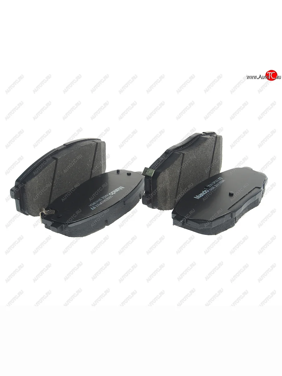 Колодки тормозные передние (ceramic) (4шт.) MANDO Hyundai Creta GS дорестайлинг (2015-2019)  в Самаре Самарской области