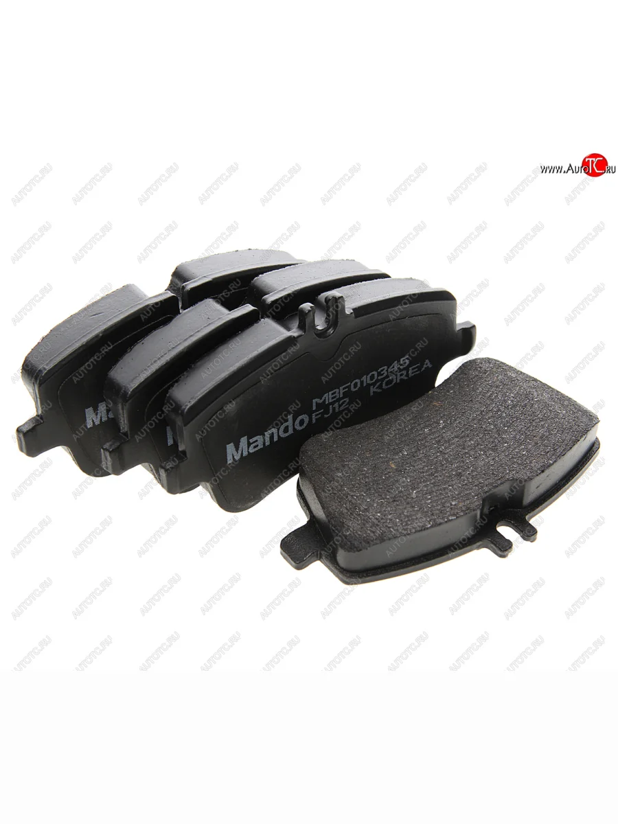 Колодки тормозные передние (4шт.) MANDO Mercedes-Benz C-Class W203 дорестайлинг седан (2000-2004)  в Самаре Самарской области