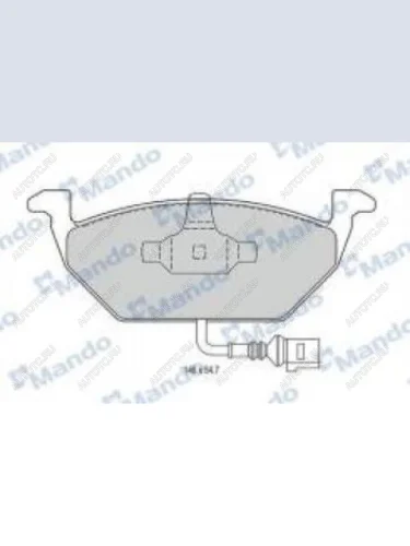 Колодки тормозные передние (4шт.) MANDO Volkswagen Passat B6 универсал (2005-2010)