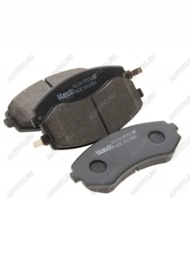 Колодки тормозные передние (4шт.) MANDO Nissan Almera 1 N15 хэтчбэк 5 дв. дорестайлинг (1995-1998)