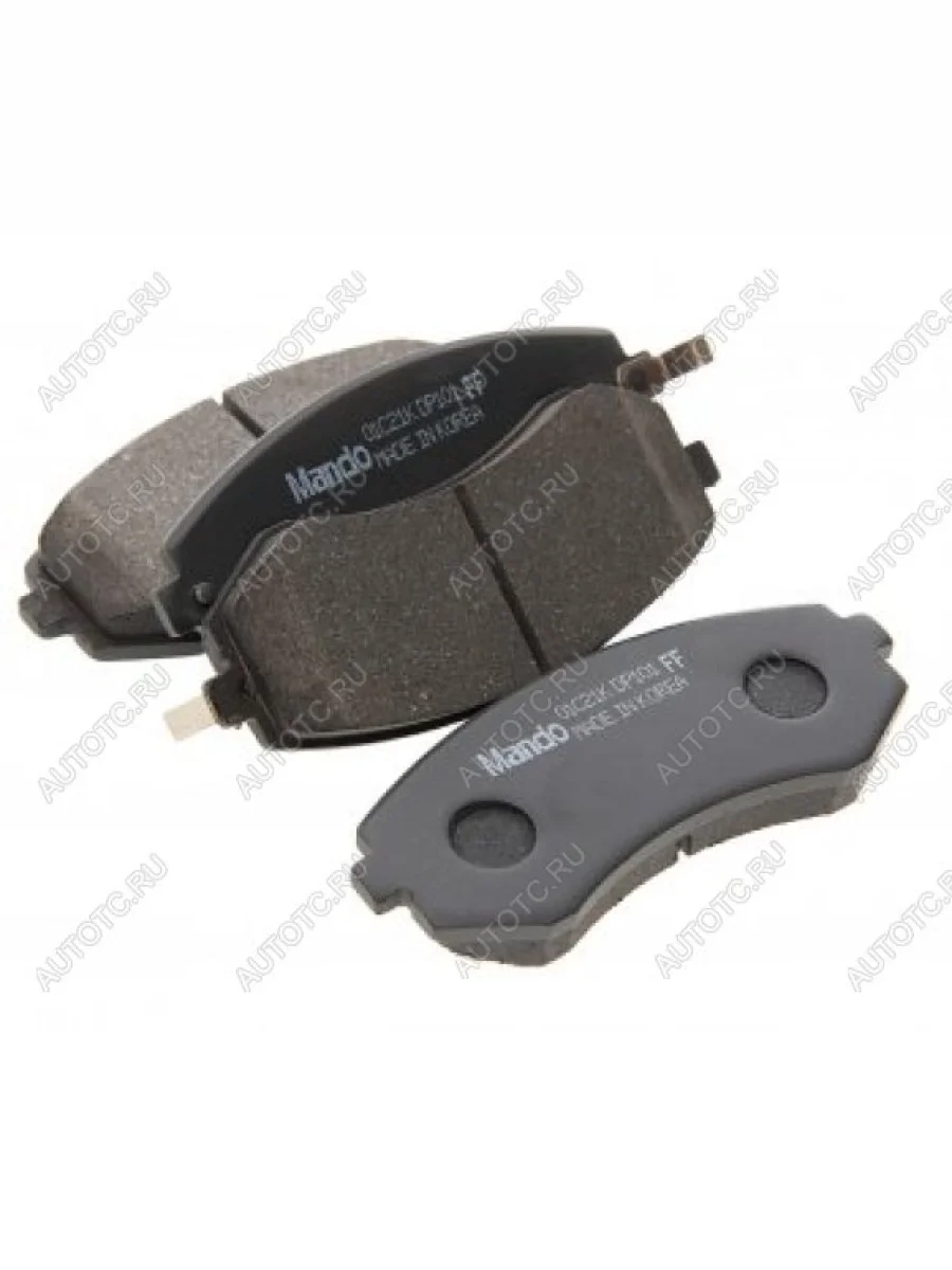 Колодки тормозные передние (4шт.) MANDO Nissan Almera 1 N15 хэтчбэк 5 дв. дорестайлинг (1995-1998)  в Керчи Республика Крым