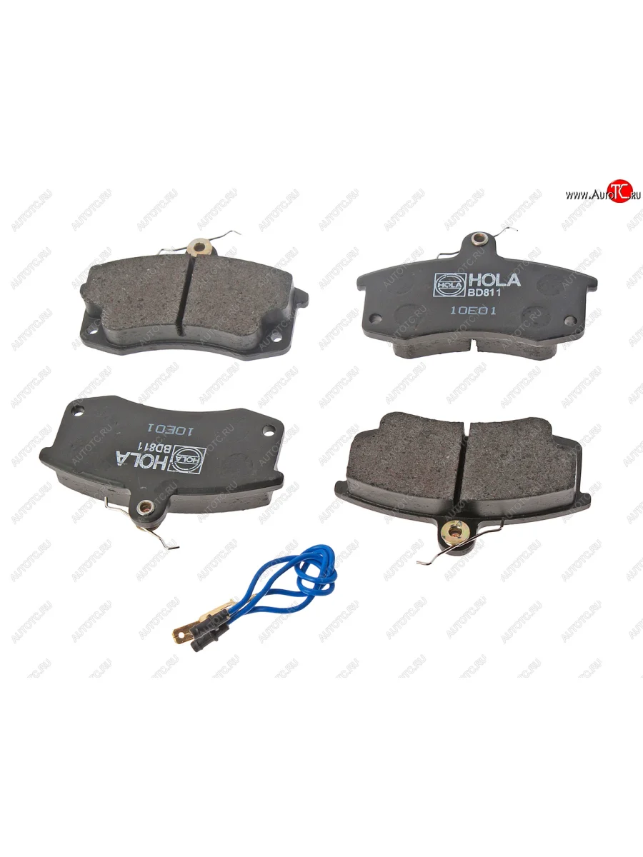 Колодки тормозные передние (4шт.) HOLA Лада ВАЗ 2110 седан (1995-2007)  в Самаре Самарской области