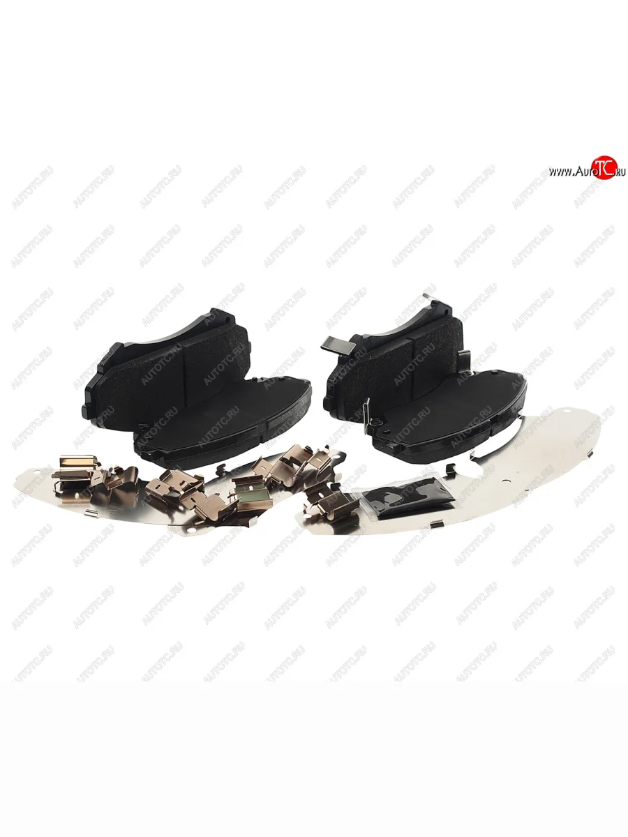 Колодки тормозные передние (4шт.) GENERAL MOTORS Cadillac CTS седан (2007-2013)  в Перми Пермском крае