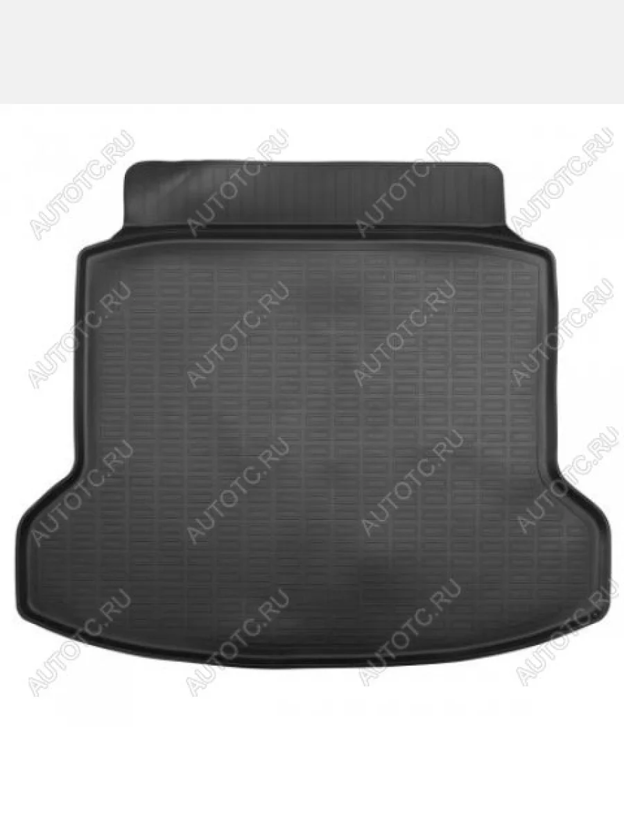Коврик багажника (полиуретан) Norplast Unidec Changan UNI-V лифтбэк (2021-2025) (Черный)  в Керчи Республика Крым