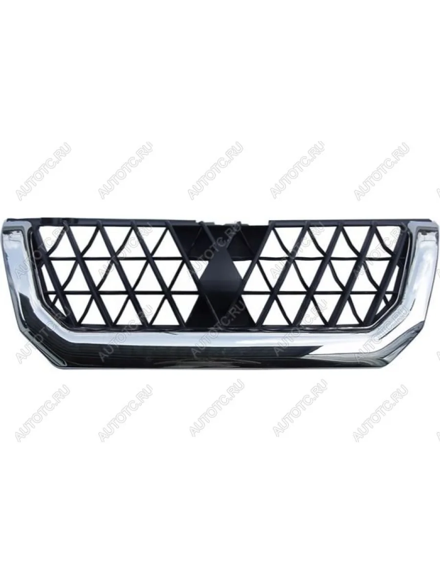Решетка радиатора (пр-во Китай) BODYPARTS Mitsubishi Pajero Sport PA дорестайлинг (1996-2004) (хром)  в Керчи Республика Крым