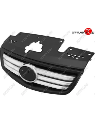 Решетка радиатора (пр-во Китай) BODYPARTS (хром) KIA Rio 2 JB дорестайлинг седан (2005-2009)