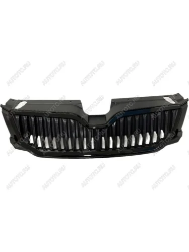 Решетка радиатора (пр-во Китай) BODYPARTS (молдинг черный) Skoda Octavia A7 дорестайлинг лифтбэк (2012-2017)