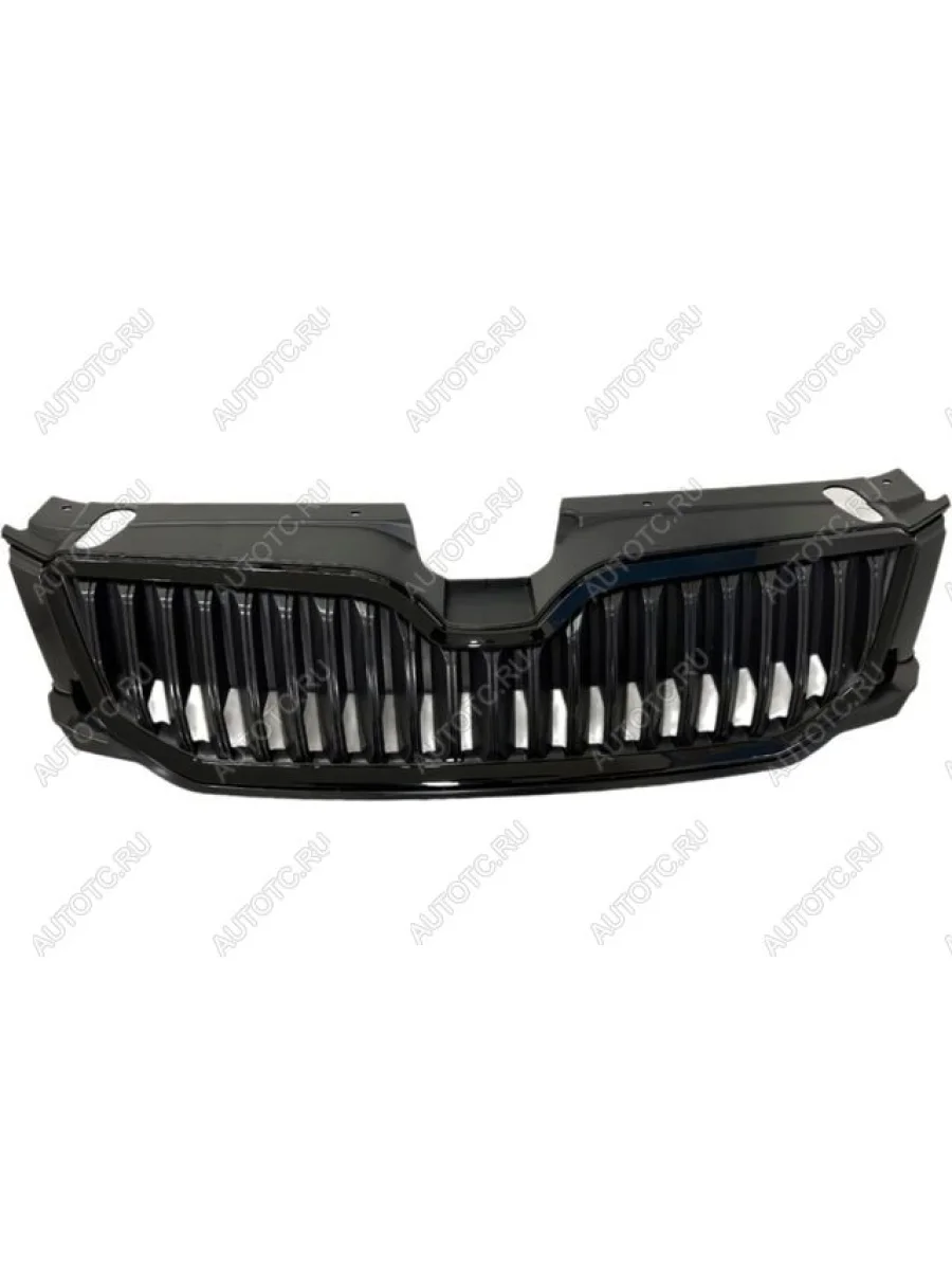 Решетка радиатора (пр-во Китай) BODYPARTS Skoda Octavia A7 дорестайлинг лифтбэк (2012-2017) (молдинг черный)  в Керчи Республика Крым