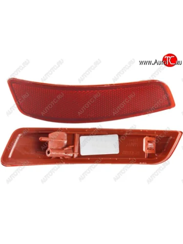 Правый катафот заднего бампера (пр-во Китай) BODYPARTS Toyota Corolla E180 дорестайлинг (2013-2016)