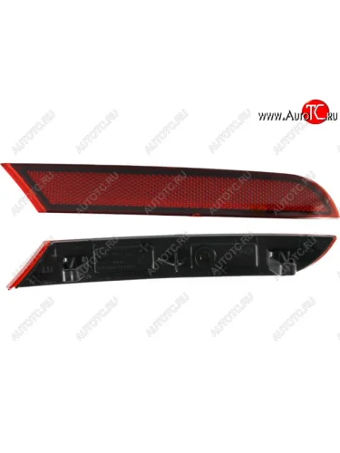 Левый катафот заднего бампера (пр-во Китай) BODYPARTS Volkswagen Polo Mk6 лифтбек (2020-2022)