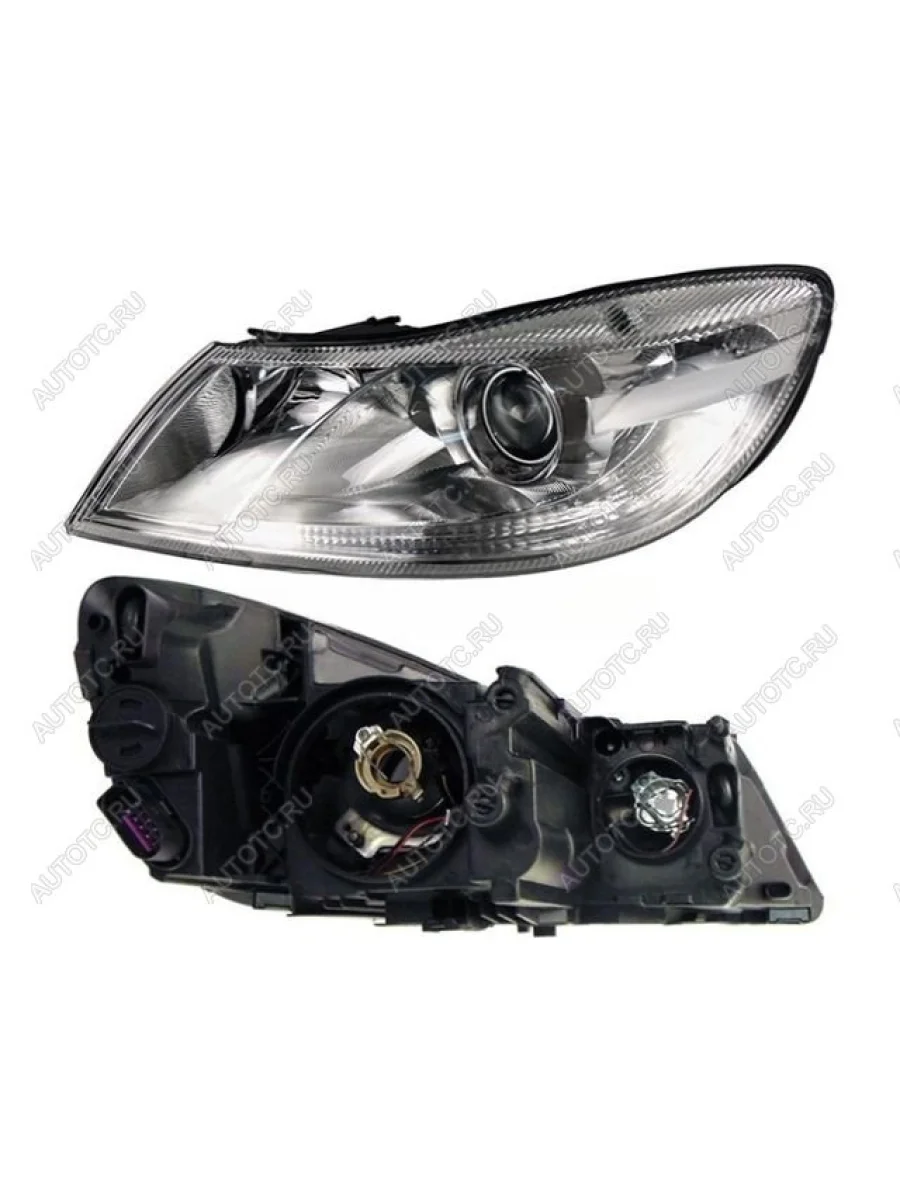 Фара левая (корректор, линзован) BodyParts  Skoda Octavia (2008-2013) A5  в Воронеже Воронежской области