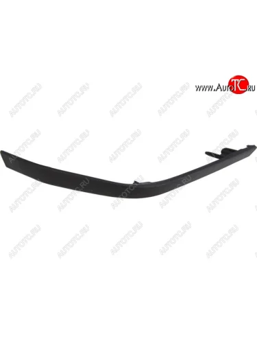 Левый молдинг переднего бампера BODYPARTS (Черный) Haval F7x дорестайлинг (2019-2022)