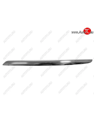 Левый молдинг переднего бампера BODYPARTS (хром) Nissan Teana 2 J32 дорестайлинг (2008-2011)