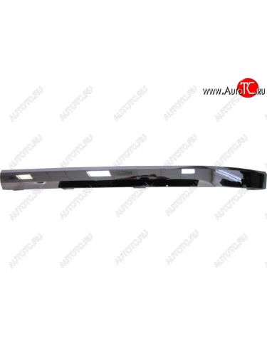 Левый молдинг переднего бампера BODYPARTS (хром) Volkswagen Touareg 2 NF рестайлинг (2014-2018)