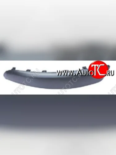 Левый молдинг переднего бампера TYG (Серый) Peugeot 307 универсал дорестайлинг (2001-2005)