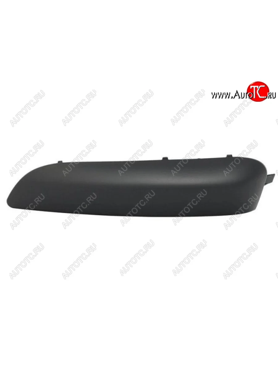 Левый молдинг переднего бампера TYG Peugeot 308 T7 универсал дорестайлинг (2007-2011) (Черный)  в Самаре Самарской области