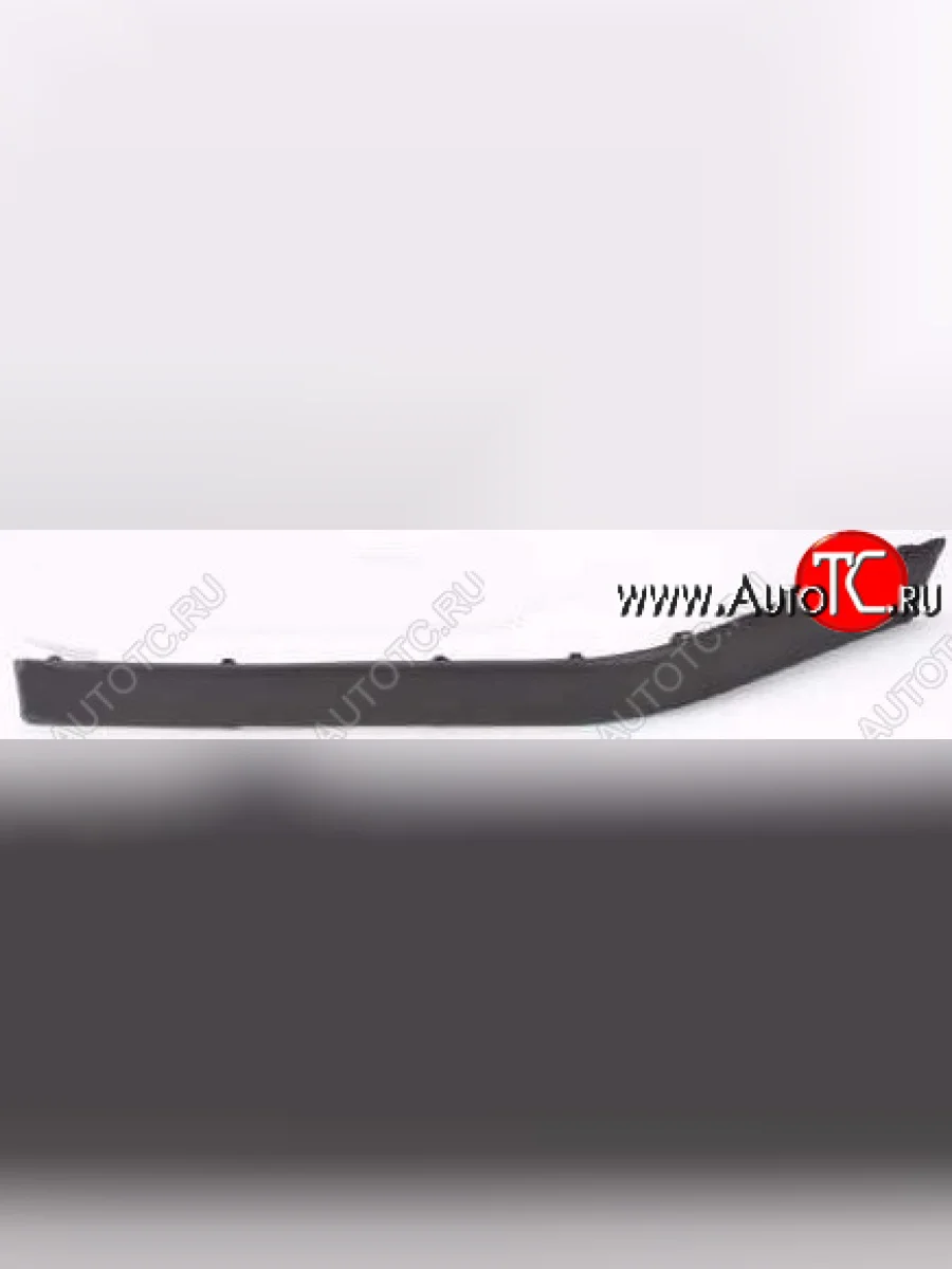 Левый молдинг переднего бампера TYG Peugeot 406 8E,F универсал дорестайлинг (1995-1999) (Черный)  в Керчи Республика Крым