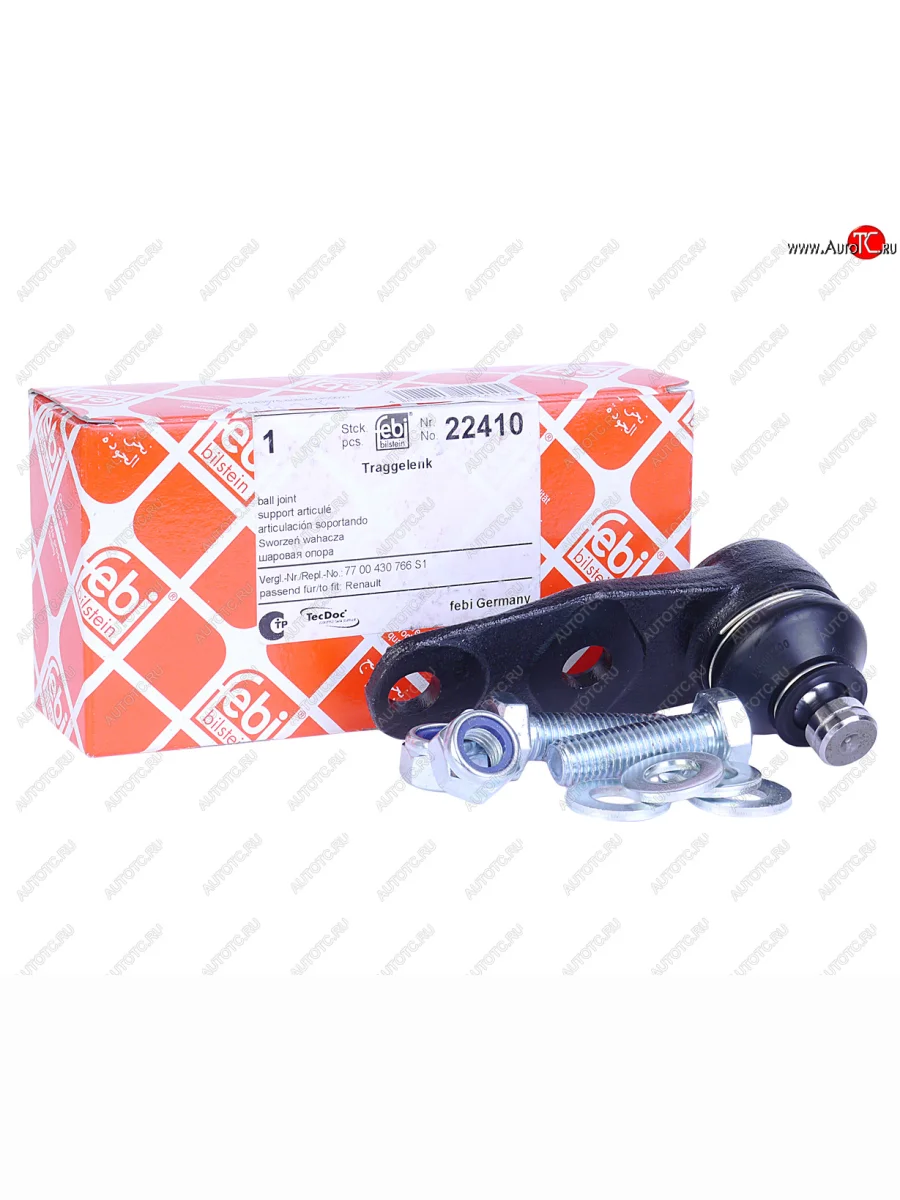Опора шаровая рычага передняя левая правая FEBI Renault Kangoo KC рестайлинг (2003-2007)  в Керчи Республика Крым