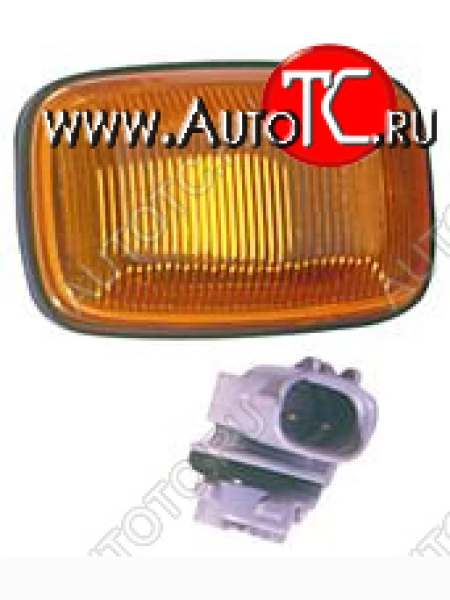 Повторитель поворота в правое=левое крыло DEPO Toyota Land Cruiser 10 100 дорестайлинг (1998-2002) (желтый)  в Самаре Самарской области