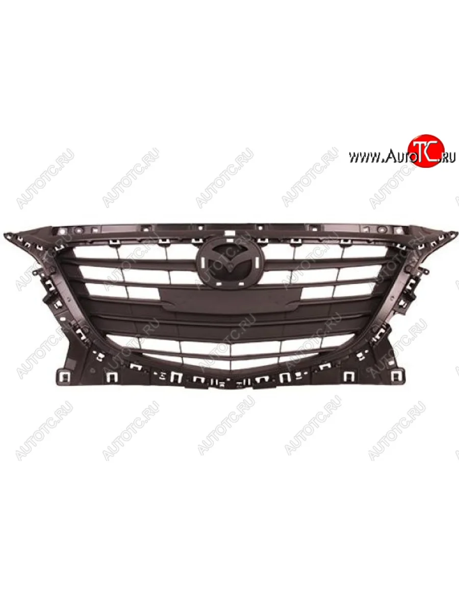 Решетка радиатора (пр-во Тайвань) TYG Mazda 3/Axela BM дорестайлинг, хэтчбэк (2013-2016) (хром)  в Керчи Республика Крым