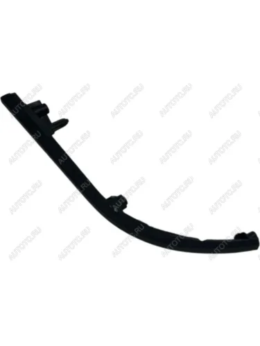 Левый молдинг заднего бампера BodyParts (Черный) Haval F7x дорестайлинг (2019-2022)