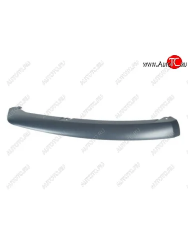 Накладка переднего бампера правая BODYPARTS (темно-серая) Ford Focus 3 седан дорестайлинг (2011-2015)