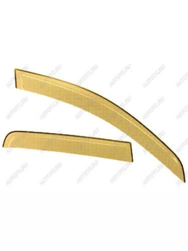 Дефлектора окон CA-Plastic (серия Шелкография золото) Lexus RX300 XU10 дорестайлинг (1995-2001)