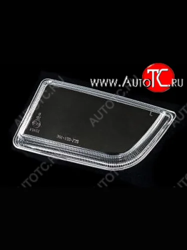 Стекло противотуманной фары левое (пр-во Россия) Mazda 323/Familia седан BJ дорестайлинг (1998-2000)