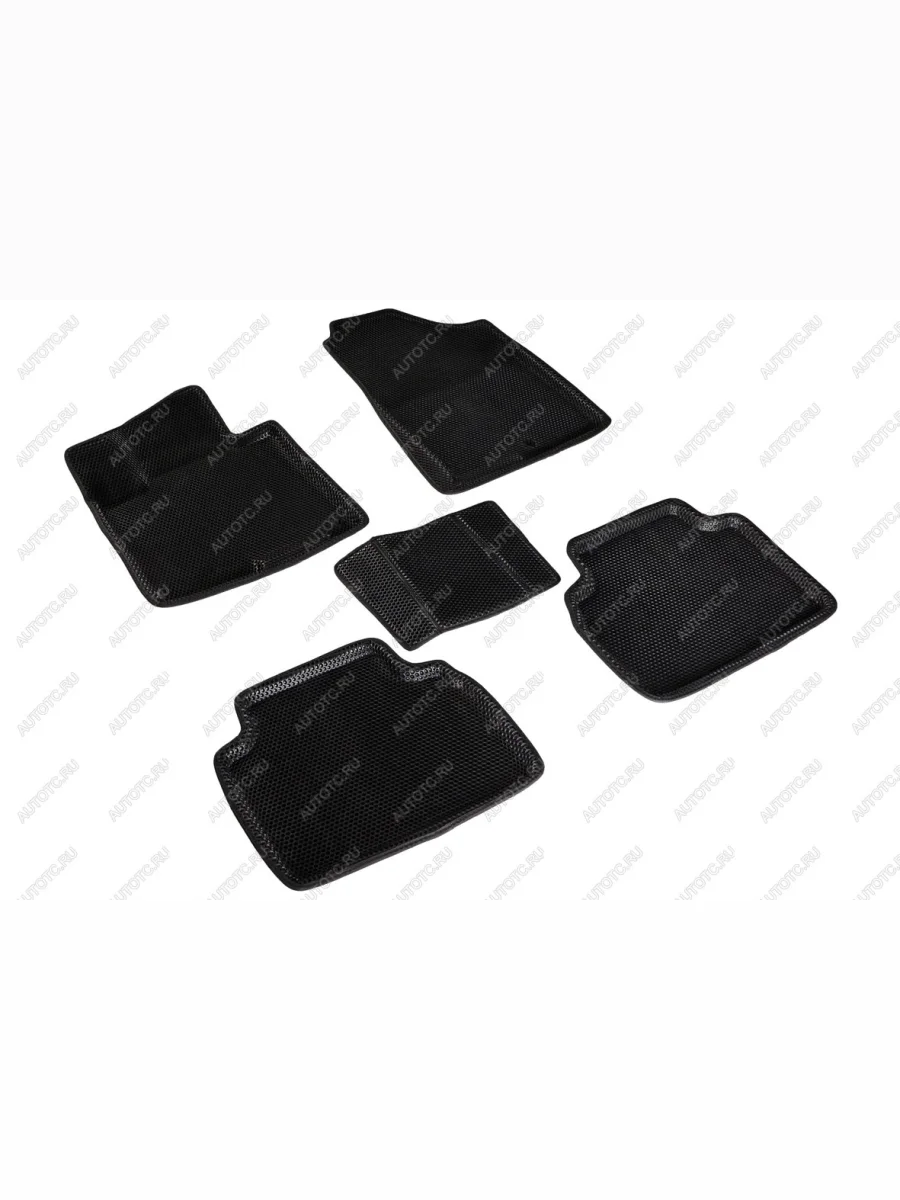 Коврики в салон (3D EVA СОТА) Seintex  KIA Sportage (2021-2025) 5 NQ5 (черный)  в Самаре Самарской области