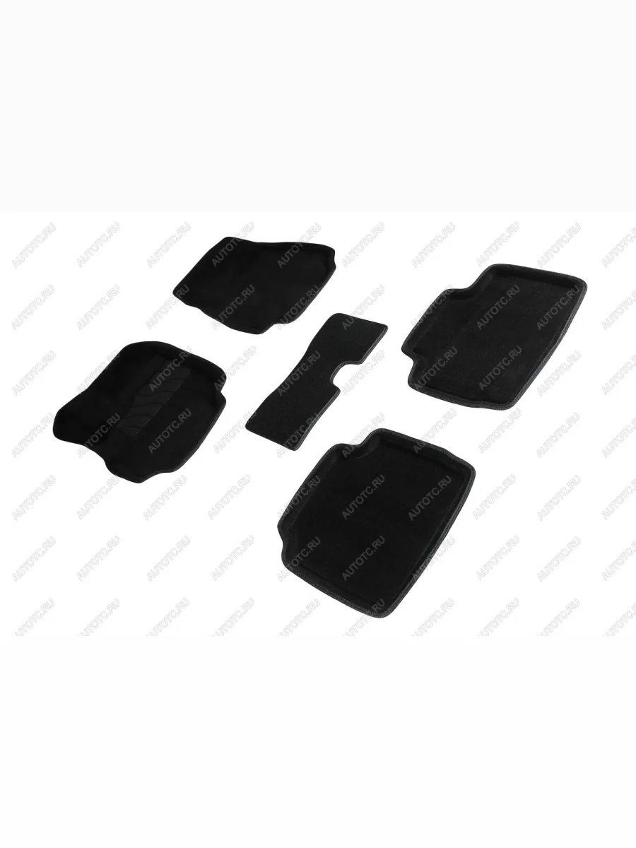 Коврики в салон (3D ВОРС) Seintex Лада ВАЗ нива 4х4 2121 (Legend) 3 дв. 2-ой рестайлинг (2021-2025) (черный)  в Керчи Республика Крым