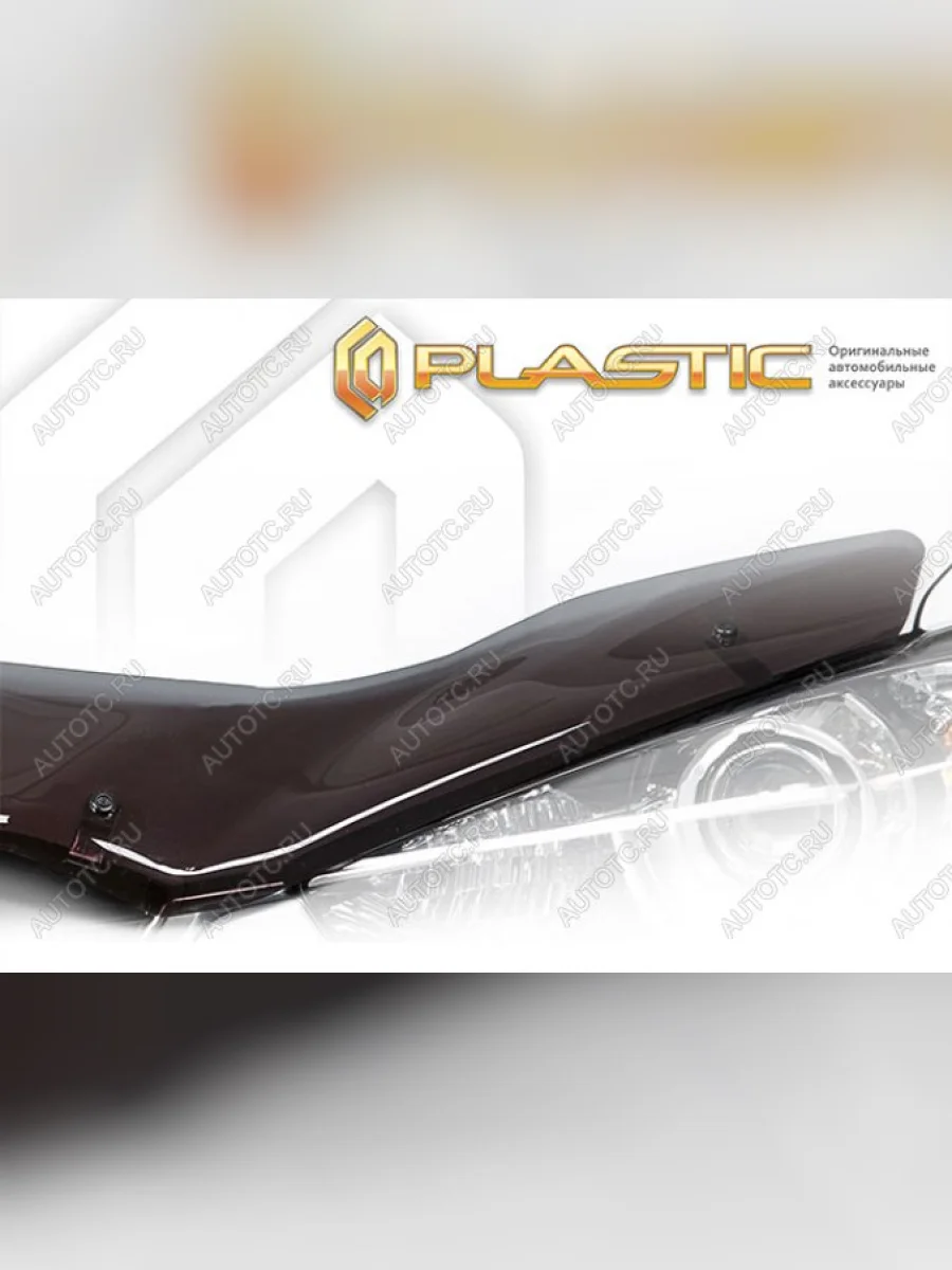 Дефлектор капота (к. Moda рынок Японии) CA-Plastic Toyota Passo 3 рестайлинг (2018-2025) (серия Classic полупрозрачный)  в Самаре Самарской области