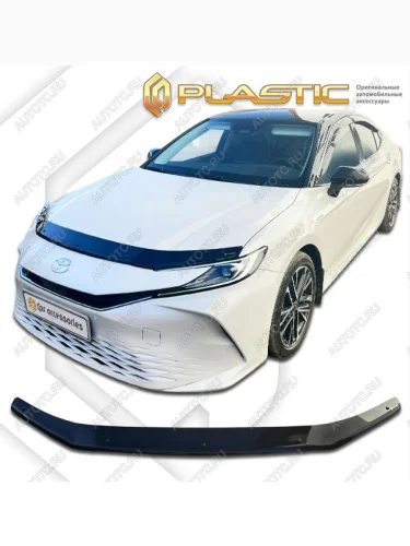 Дефлектор капота CA-Plastic (серия Classic черный) Toyota Camry  XV80 (2023-2025)