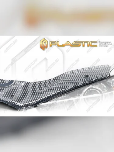 Дефлектор капота CA-Plastic (серия Art графит) Lexus GX460 J150 дорестайлинг (2009-2013)