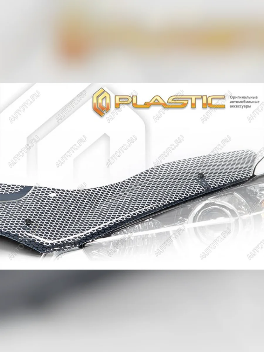 Дефлектор капота CA-Plastic Mitsubishi Eclipse Cross GK рестайлинг (2021-2022) (серия Art графит)  в Воронеже Воронежской области