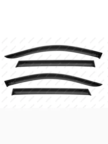 Дефлекторы окон Vinguru (литьевой поликарбонат) Chery Tiggo 8 PRO - Tiggo 8 PRO MAX