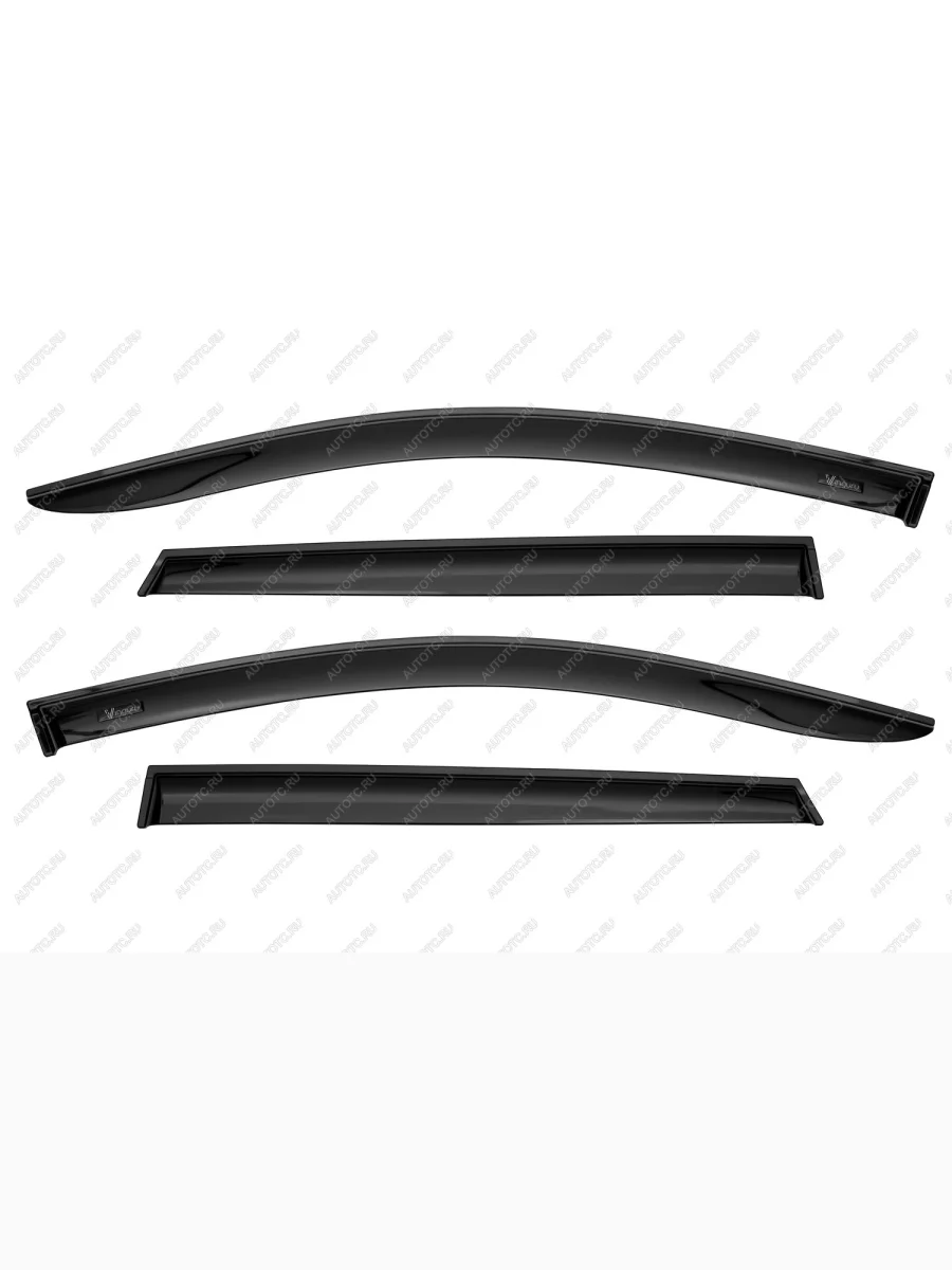 Дефлекторы окон Vinguru  Geely Coolray (2018-2023) SX11 (литьевой поликарбонат)  в Керчи Республика Крым