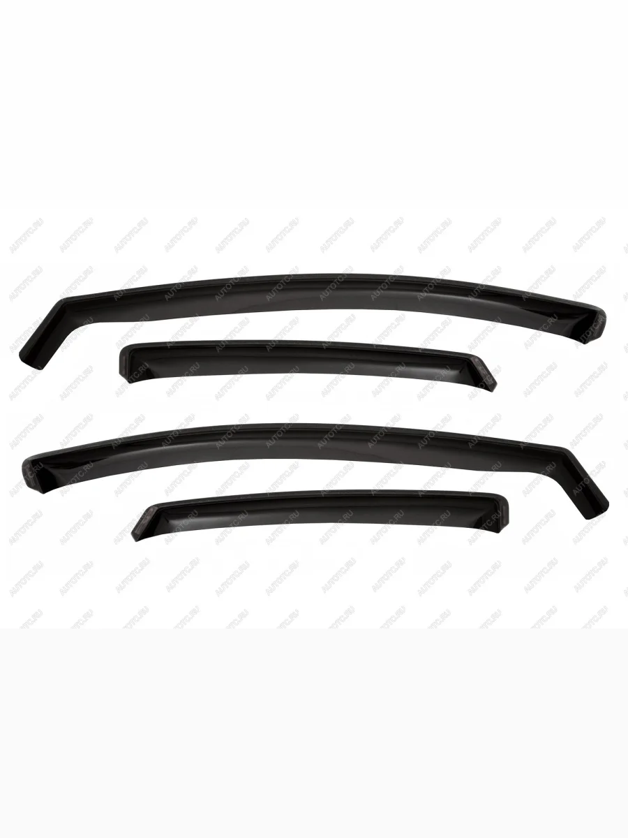 Дефлекторы окон REIN  JAECOO J8 (2024-2025) (черные)  в Керчи Республика Крым