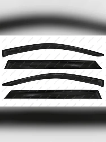 Дефлекторы окон SIM (черный) KIA Sorento  MQ4 (2020-2022)
