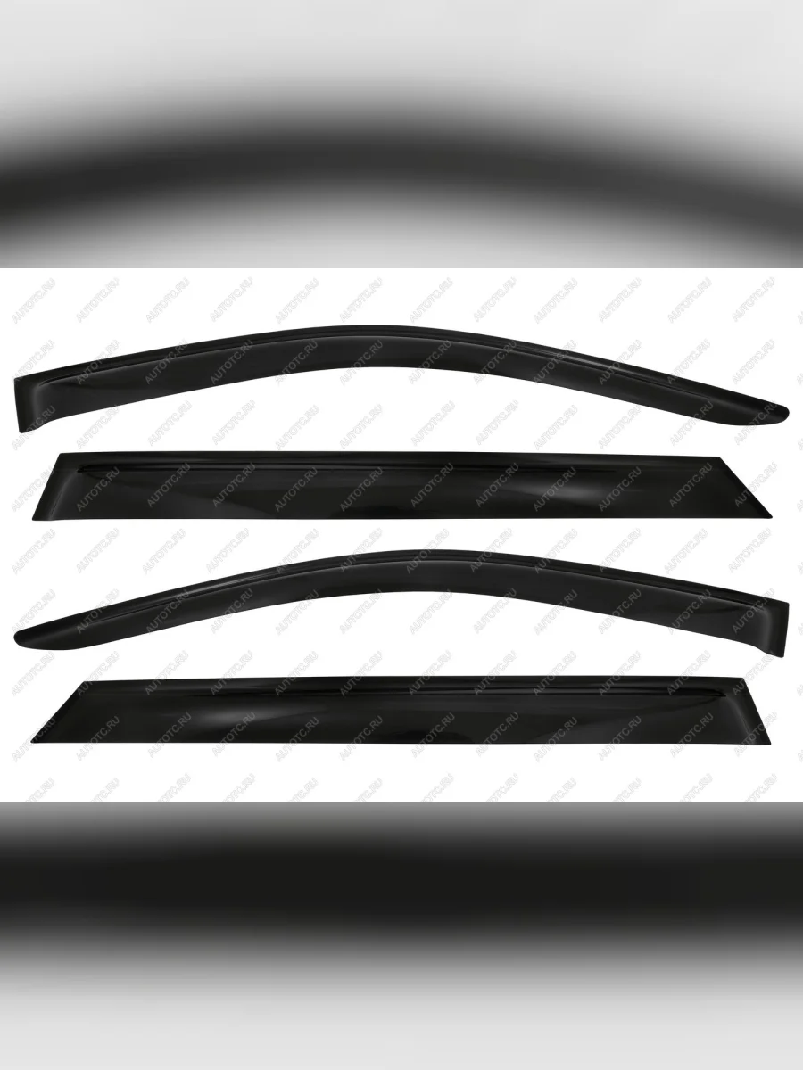 Дефлекторы окон SIM KIA Sorento MQ4 (2020-2022) (черный)  в Керчи Республика Крым