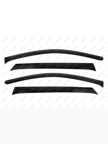 Дефлекторы окон REIN (черные) Changan CS55 Plus (2021-2025)