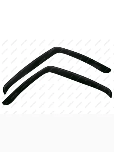 Дефлекторы окон REIN (черный) Dong Feng GX DFH4180 седельный тягач 4х2 (2022-2025)