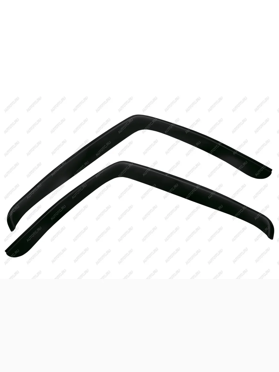 Дефлекторы окон REIN Dong Feng GX DFH4180 седельный тягач 4х2 (2022-2025) (черный)  с доставкой в г. Керчь