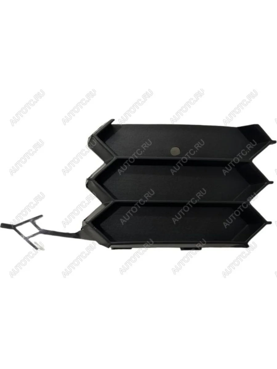 Заглушка буксировочного крюка в штатный передний бампер BodyParts Skoda Kodiaq 1 NS7 дорестайлинг (2017-2021) (неокрашенная)  в Самаре Самарской области