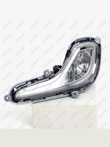 Левая противотуманная фара GAMMA Hyundai Solaris RBr седан дорестайлинг (2010-2014)