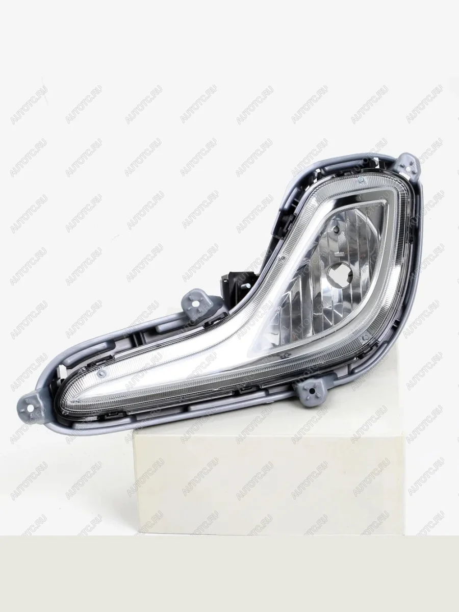 Левая противотуманная фара GAMMA Hyundai Solaris RBr хэтчбэк дорестайлинг (2010-2014)  с доставкой в г. Керчь