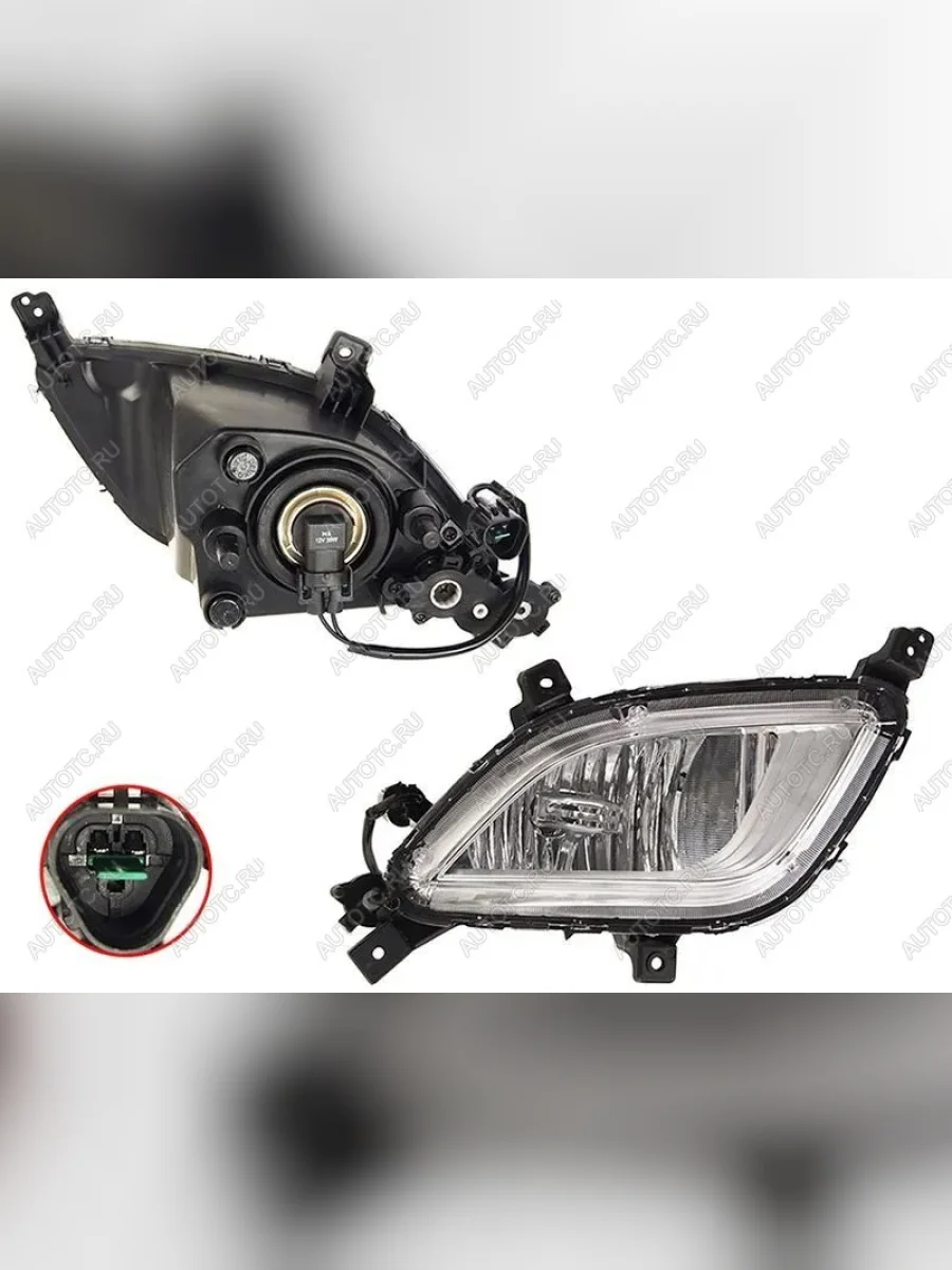 Левая противотуманная фара GAMMA  KIA Cerato (2016-2019) 3 YD  в Воронеже Воронежской области